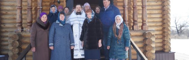 Соборование в храме Архангела Михаила села Вышелея