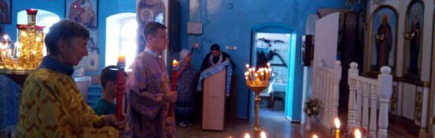Православные верующие города Городище отметили день празднования иконы Божией Матери “Достойно есть”