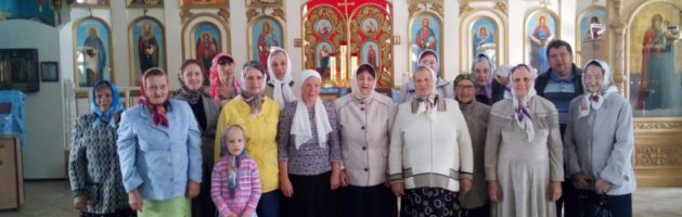 В воскресной школе для взрослых «Теофания» при Покровской церкви г. Городище продолжается изучение литургики